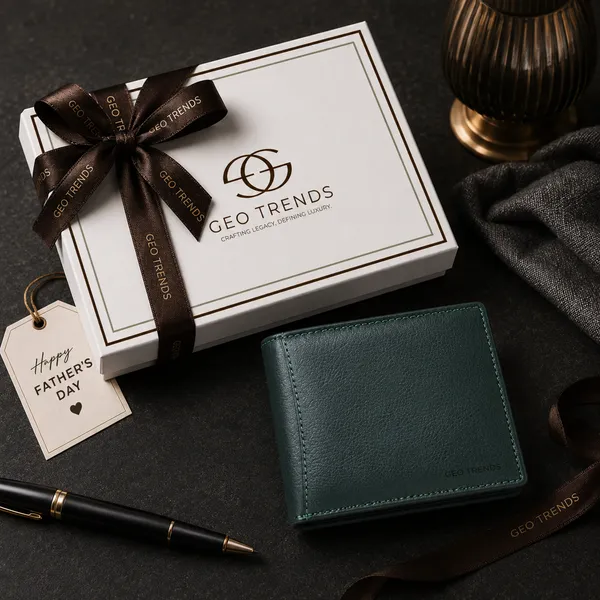 Green_Genuine_Leather_Bifold_Wallet_For_Men