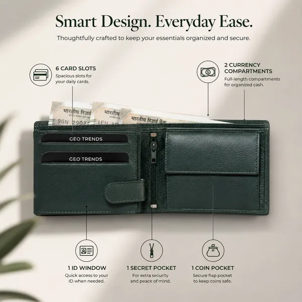 Green_Genuine_Leather_Bifold_Wallet_For_Men