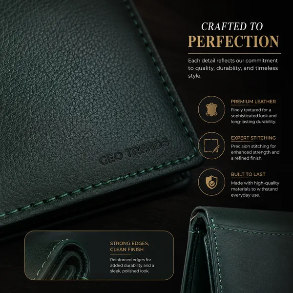Green_Genuine_Leather_Bifold_Wallet_For_Men