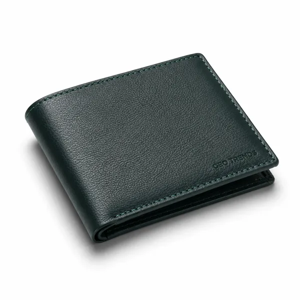 Teal_Green_Genuine_Leather_Bifold_Wallet_For_Men