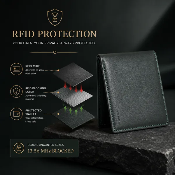 Teal_Green_Genuine_Leather_Bifold_Wallet_For_Men