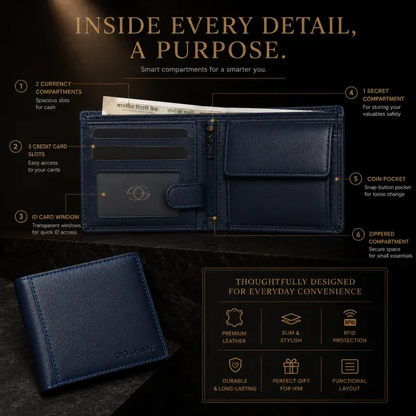 Genuine_Leather_Bifold_Wallet_For_Men_—_Navy_Blue