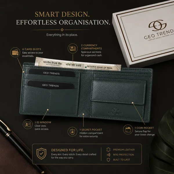 Forest_Green_Genuine_Leather_Bifold_Wallet_For_Men