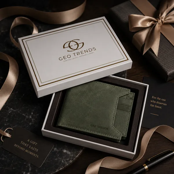 Olive_Green_Genuine_Leather_Bifold_Wallet_For_Men