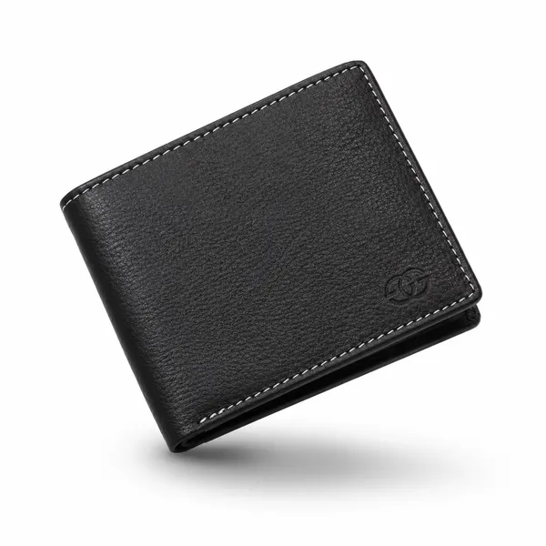 Black_Genuine_Leather_Bi-Fold_Wallet_For_Men