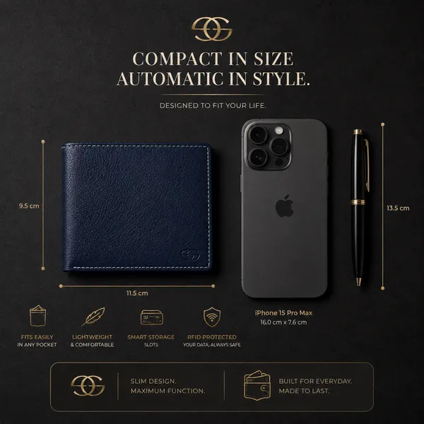 Navy_Blue_Genuine_Leather_Bifold_Wallet_For_Men