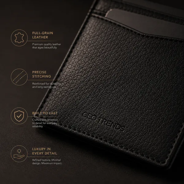 Black_Genuine_Leather_Money_Clip_Wallet_For_Men