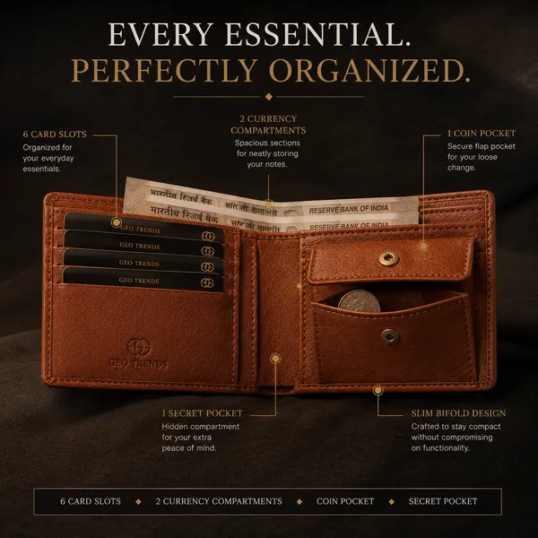 Tan_Genuine_Leather_Bifold_Wallet_For_Men