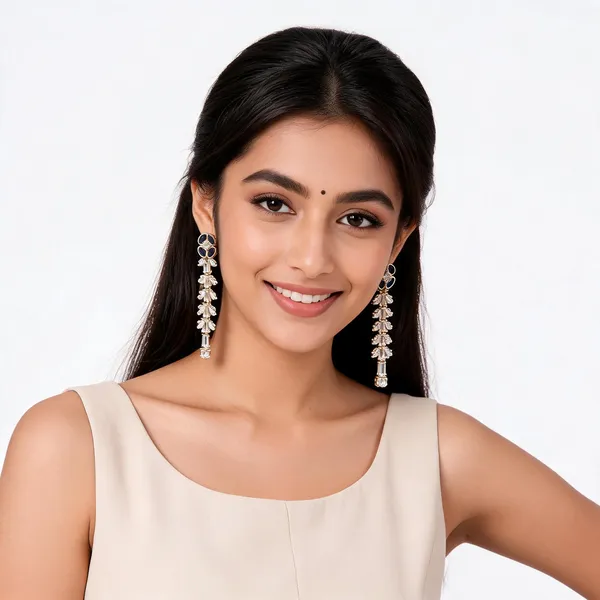 Gold_Plated_Brass_Crystal_Chandelier_Drop_Earrings_For_Women