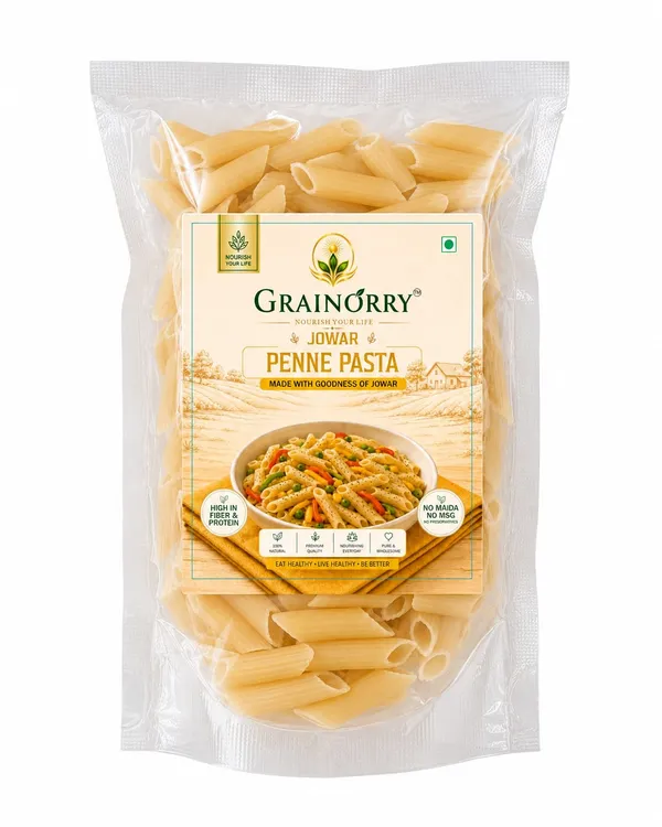 Grainorry_Jowar_Penne_Pasta_180_Gm