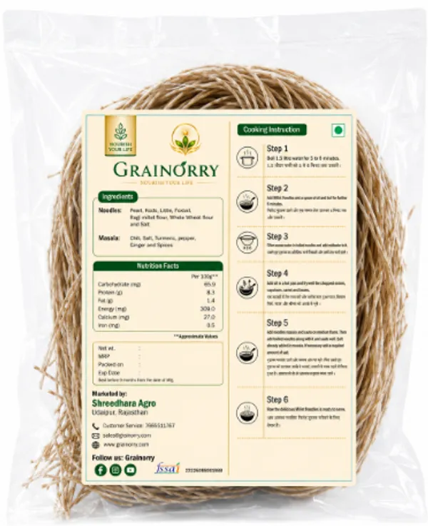 Grainorry_Multi_Millet_Hakka_Noodles_190_Gm