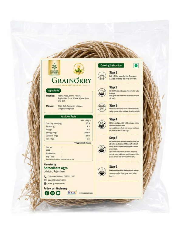 Grainorry_Foxtail_Millet_Hakka_Noodles_190_Gm