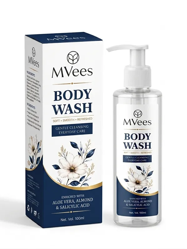 Mvees_Body_Wash_and_Kumkumadi_Face_Wash_Combo
