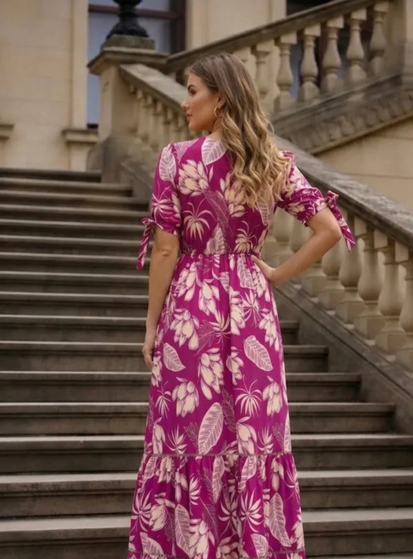 Pink_Rayon_Floral_Fit_And_Flare_Maxi_Dress_For_Women