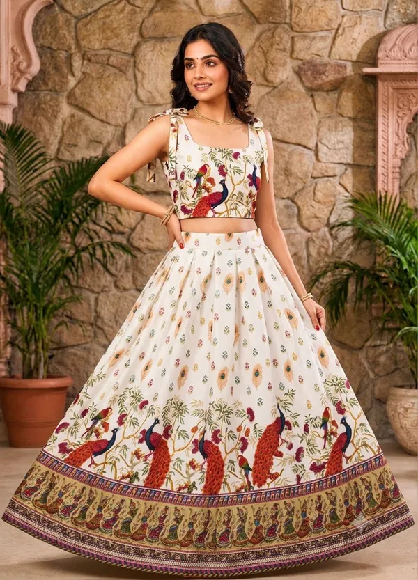 Off_White_Rayon_Printed_Flared_Lehenga_Choli_For_Women