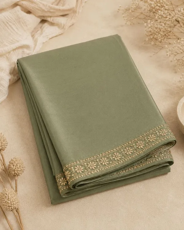 Sage_Green_Art_Silk_Embroidered_Saree_For_Women