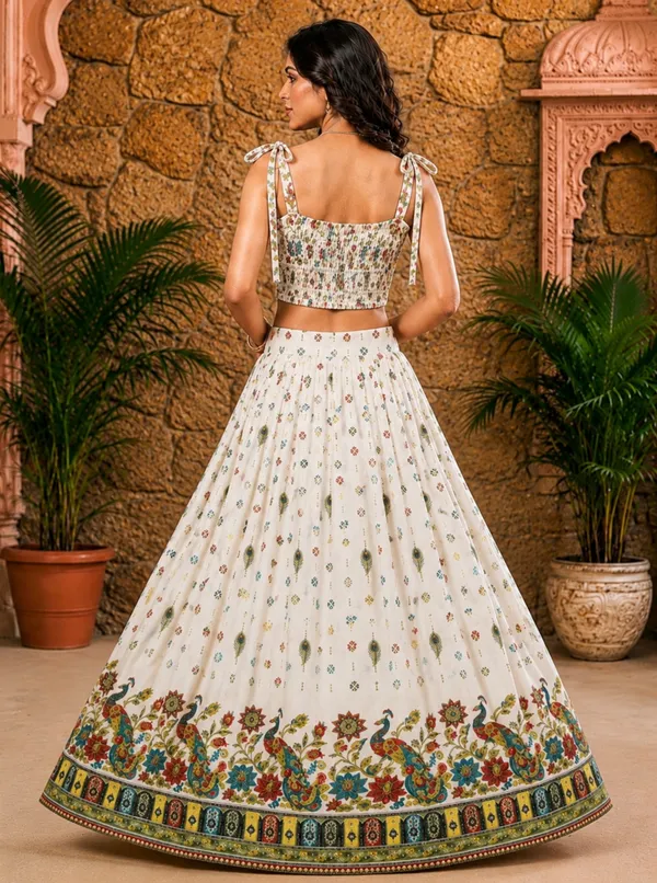 Ivory_Rayon_Printed_Flared_Lehenga_Choli_For_Women