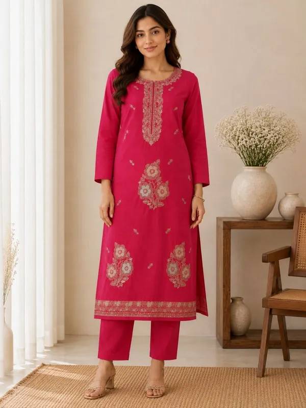 Pink_Malchanderi_Printed_Straight_Kurta_Set_For_Women
