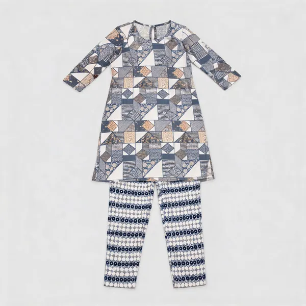 Grey_Cotton_Straight_Geometric_Print_Kurta_Set_For_Women