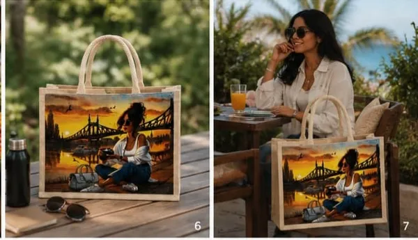 Offwhite_Blue_Jute_Forest_Printed_Tote_Bag_For_Unisex