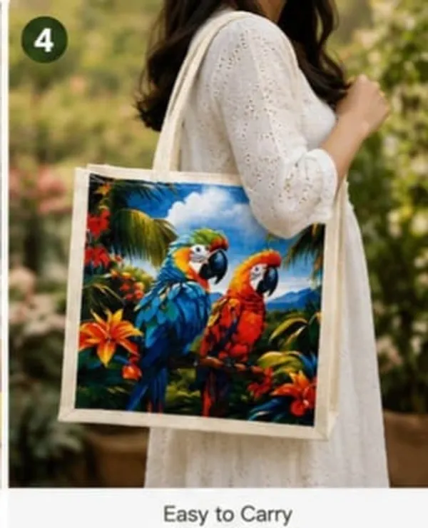 Pack_Of_3_Multicolour_Cotton_Canvas_Designer_Print_Zipper_Tote_Bag_For_Unisex