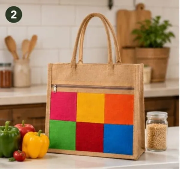 Multicolour_Jute_Fun_In_The_Sun_Print_Tote_Bag_For_Unisex