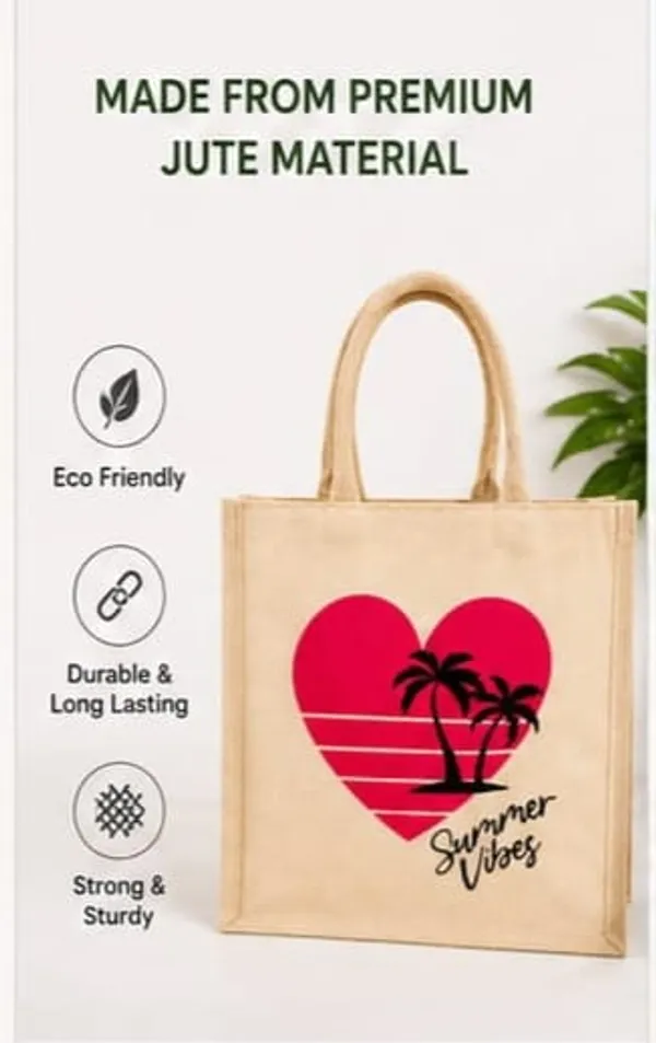 Green_Moon_Print_Cotton_Tote_Bag_For_Unisex
