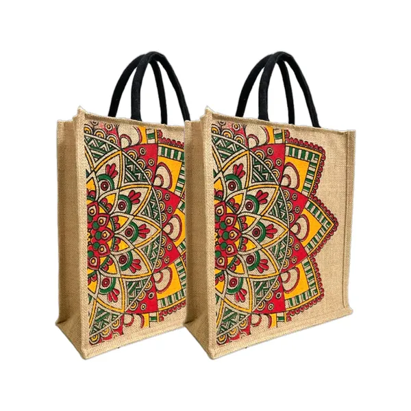 Pack_Of_2_Multicolour_Jute_Mandala_Printed_Tote_Bag_For_Unisex