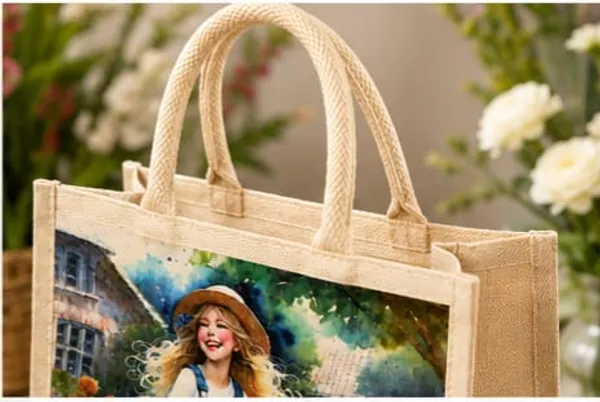 White_Multicolor_Cotton_Glowing_Cycle_Print_Tote_Bag_For_Unisex