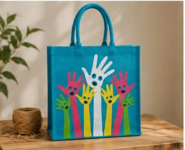 Blue_Jute_Printed_Tote_Bag_For_Unisex