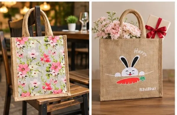 Premium_Floral_&_Bunny_Jute_Bag_Combo