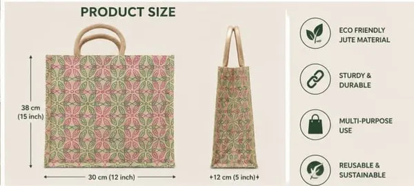 Beige_Black_Jute_Eat_Drink_Enjoy_Printed_Zip_Tote_Bag_For_Unisex