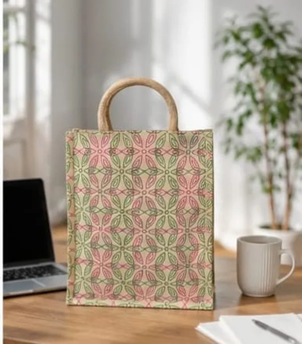Beige_Black_Jute_Eat_Drink_Enjoy_Printed_Zip_Tote_Bag_For_Unisex