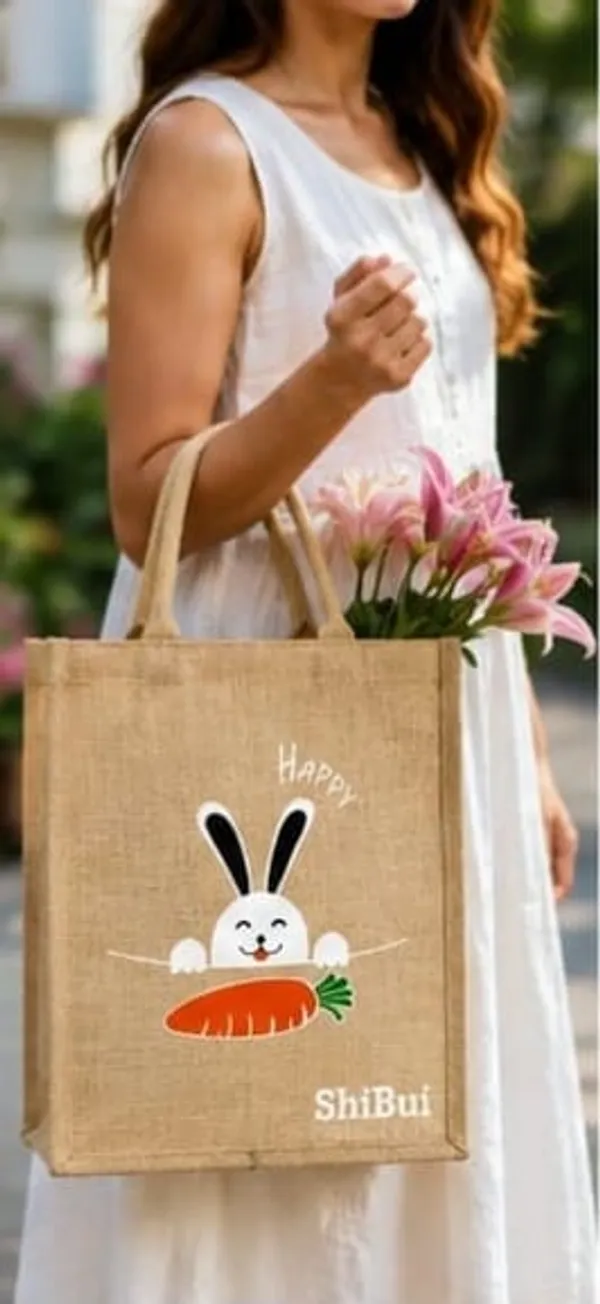 Pack_Of_4_Beige_Multicolor_Jute_Printed_Tote_Bag_For_Unisex