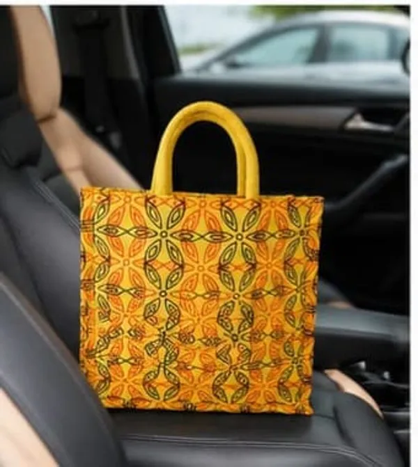 Multicolour_Jute_Love_Food_Printed_Zip_Tote_Bag_For_Unisex