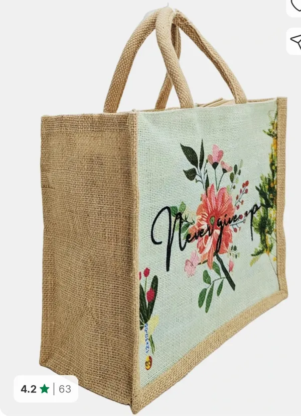 Pack_Of_2_Multicolour_Jute_Never_Give_Up_Print_Zipper_Tote_Bag_For_Unisex