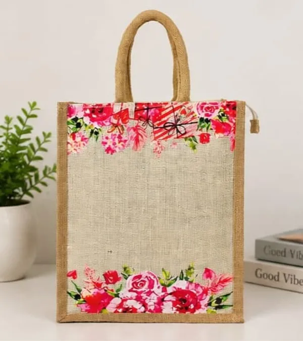 Beige_Jute_Floral_Be_Tote_Bag_For_Everyone