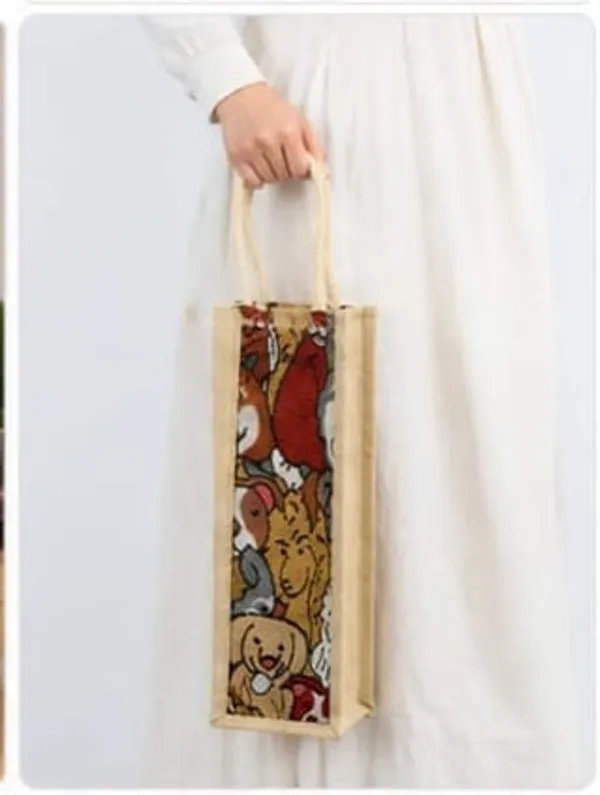 Pack_Of_2_Black_Beige_Jute_Bottle_Bag_For_Everyone
