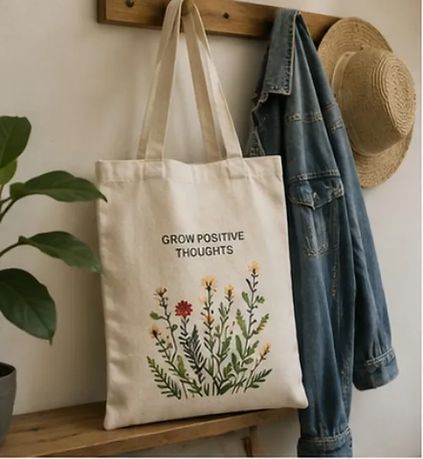 Grow_Positive_Thoughts_|_Eco-Friendly_|_Reusabl_Printed_Tiffin/Shopping/Grocery_Hand_Bag_With_Zip_&_Handle_For_Men_An