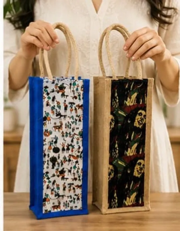 Pack_Of_2_Multicolour_Jute_Printed_Zip_Bottal_Bag_For_Unisex