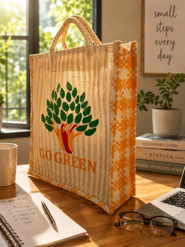 Beige_Black_Jute_Eat_Drink_Enjoy_Printed_Zip_Tote_Bag_For_Unisex