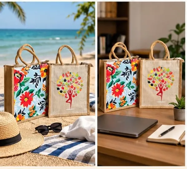 Designer_Fruit_Print_Jute_Eco_Style_Combo_Bag
