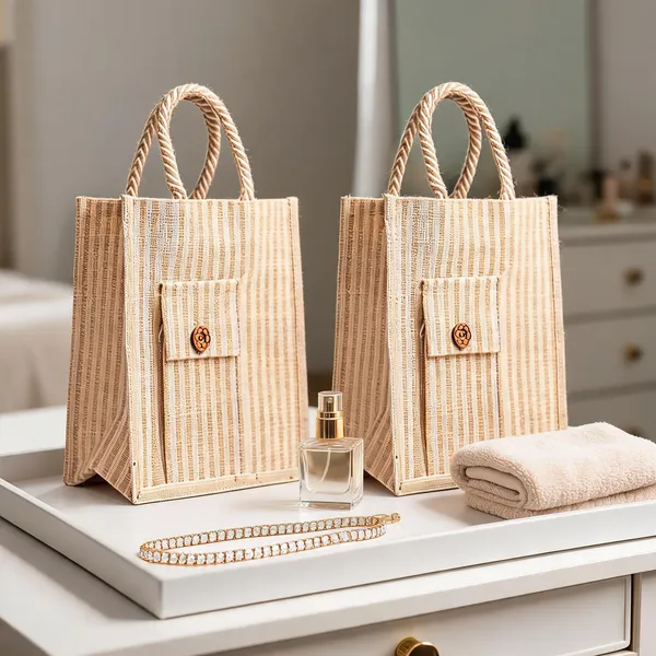 Pack_Of_2_Beige_Jute_Striped_Tote_Bag_With_Front_Pocket_For_Everyone