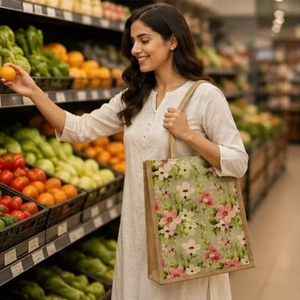 Premium_Floral_Jute_Shopping_Bag_For_Unisex