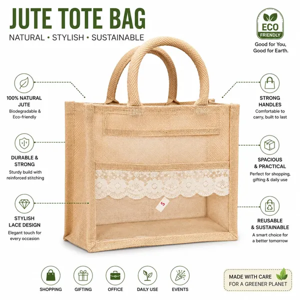 Premium_Cotton_Eco-Friendly_Lace_Window_Jute_Tote_Bag_With_Transparent_Front