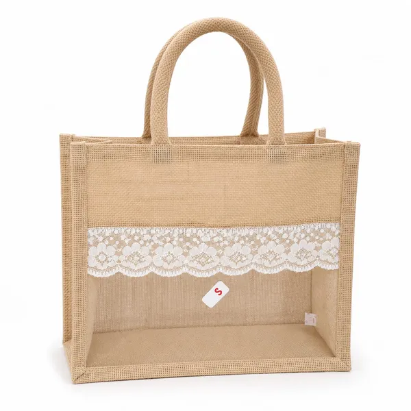 Premium_Cotton_Eco-Friendly_Lace_Window_Jute_Tote_Bag_With_Transparent_Front