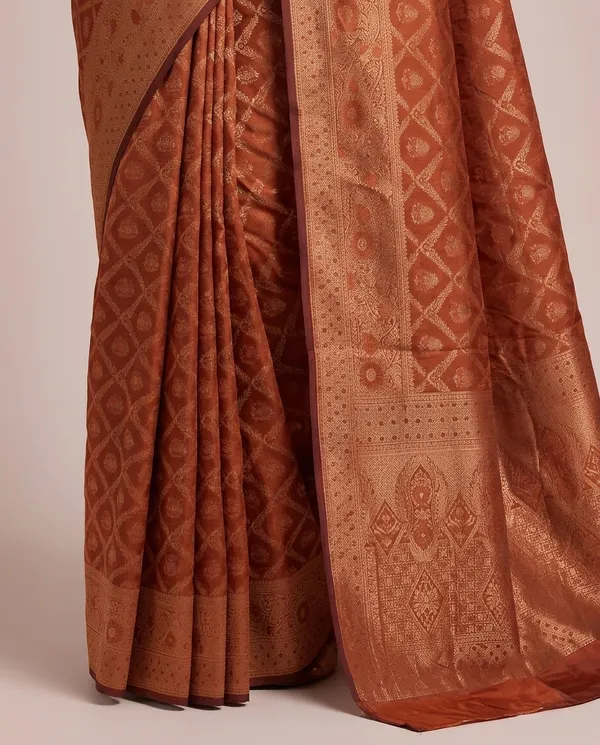 Organza_Brocade_Festive_Saree