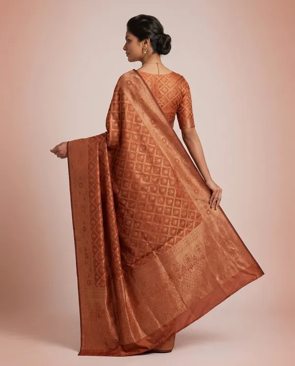 Organza_Brocade_Festive_Saree