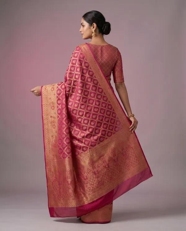 Viscose_Brocade_Festive_Saree