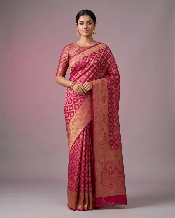 Viscose_Brocade_Festive_Saree